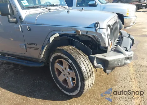 2013 Jeep Wrangler Unlimited Sport из США, поврежденный, VIN 1C4BJWDG7DL601023
